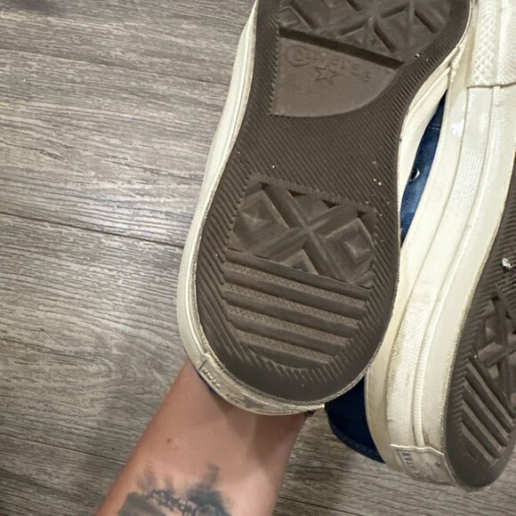 Converse Chuck 70 Low 'Twisted Vacation - Court Blue' 167650C Men's Shoes Sz 8 - Picture 9 of 10